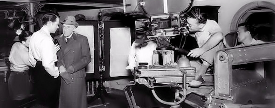 Orson Welles, George Coulouris, Bert Shipman (Camera Operator) | "Citizen Kane" (1941)