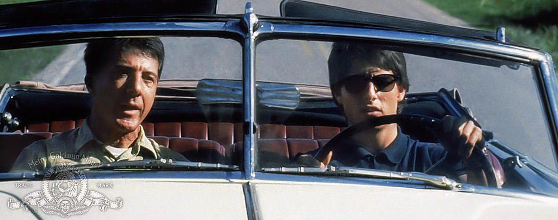 Dustin Hoffman, Tom Cruise | "Rain Man" (1988) *